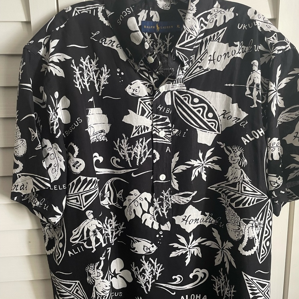 Ralph Lauren Hawaiian shirt